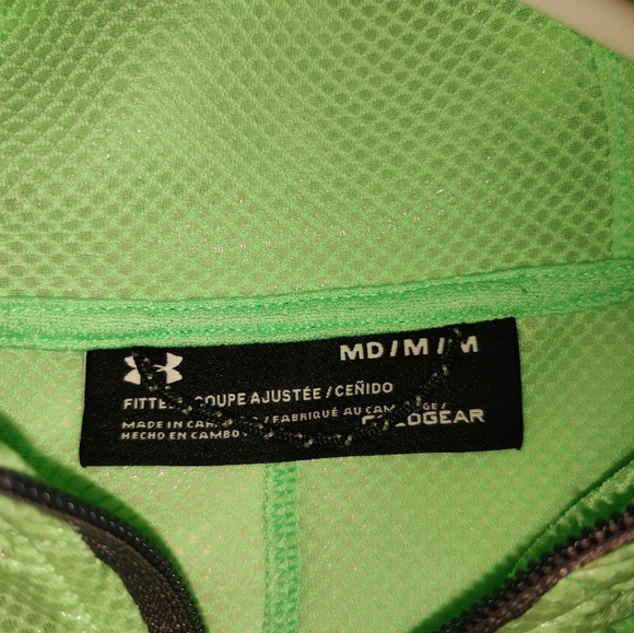 Men's Under Armour ColdGear Rain/Wind Coat - Picture 2 of 3